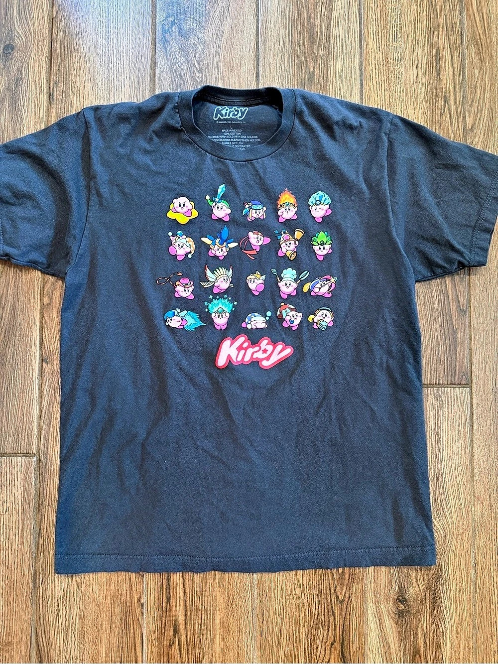 Kirby Graphic Tee Short Sleeve in Black / men’s large